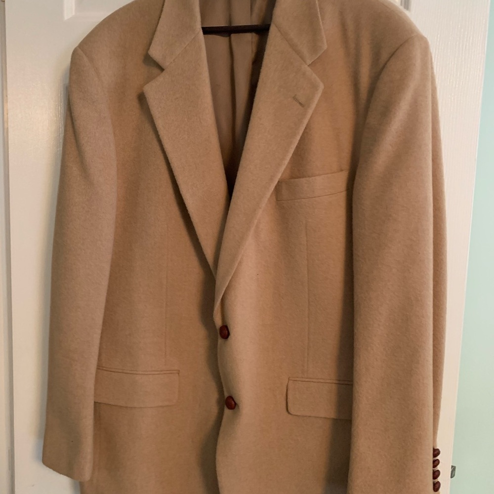 Men’s camel hair sport coat
